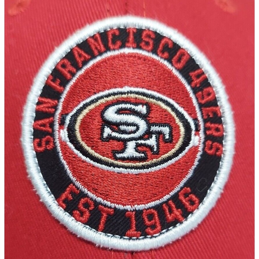 ❗️SOLD❗️San Francisco SF 49ers Red  Trucker Hat NFL Team Apparel Headwear OSFA - Picture 4 of 6